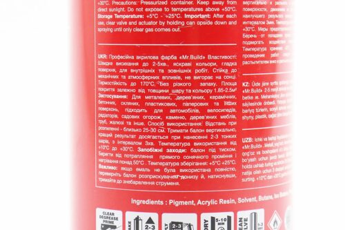 Лак матовый №18/1, Аэрозоль 400ml — изображение 3