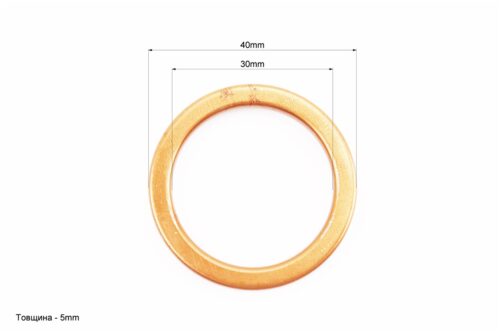 V200-F2 V250-F2 Прокладка глушника 32*40mm - Зображення 2