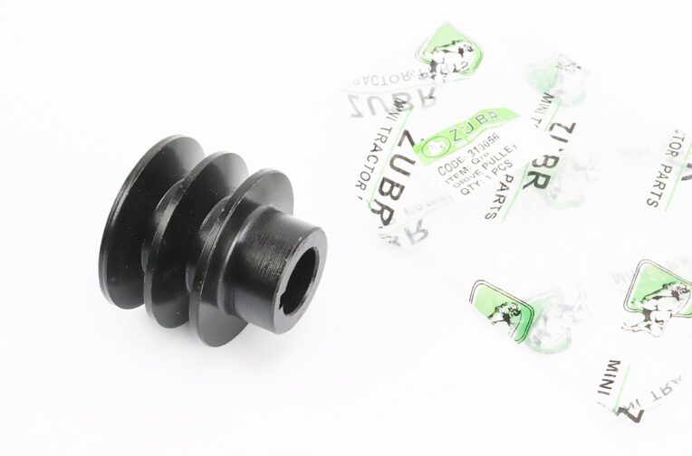 Шків під колінвал d-20mm (D-55mm, 2-х пазний, два пази під ремінь SPА, метал) 168F/170F Тип 1