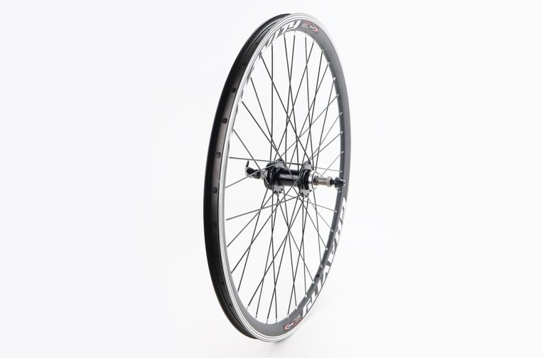 Колесо 26″ заднее V/Disk-brake, обод и втулка 14Gx36H алюминиевые, под вольнобег, крепл. эксцентрик, “GRAVITY”