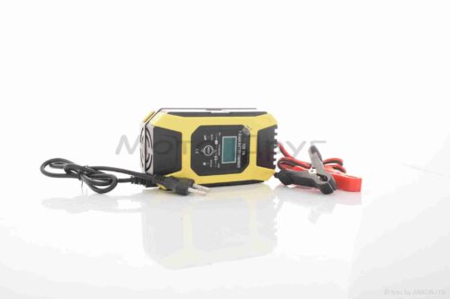 Зарядний пристрій  12V, 7A  автоматичний, РК-дисплей  "FOXSUR"  (7 режимів)