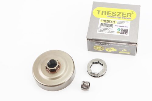 Тарелка сцепления + звезда 325-7 Husqvarna-136/137/141/142/235/240/325, Partner-365, OLEO MAC 941, JONSERED, POULAN + подшипник