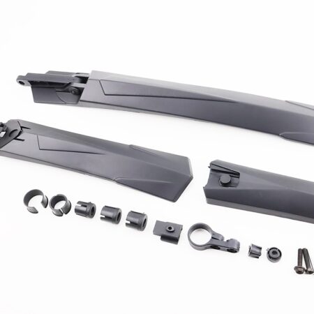 Крила пластмасові 24-26" MTB швидкознімні, чорні PM-32