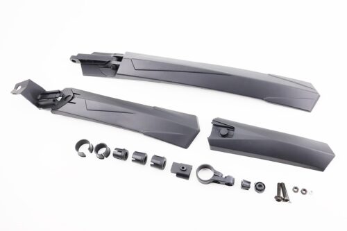 Крила пластмасові 24-26" MTB швидкознімні, чорні PM-32