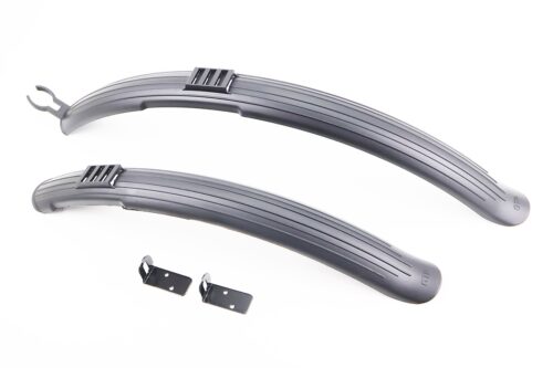 Крила пластмасові 26" MTB довгі, чорні JK5109R