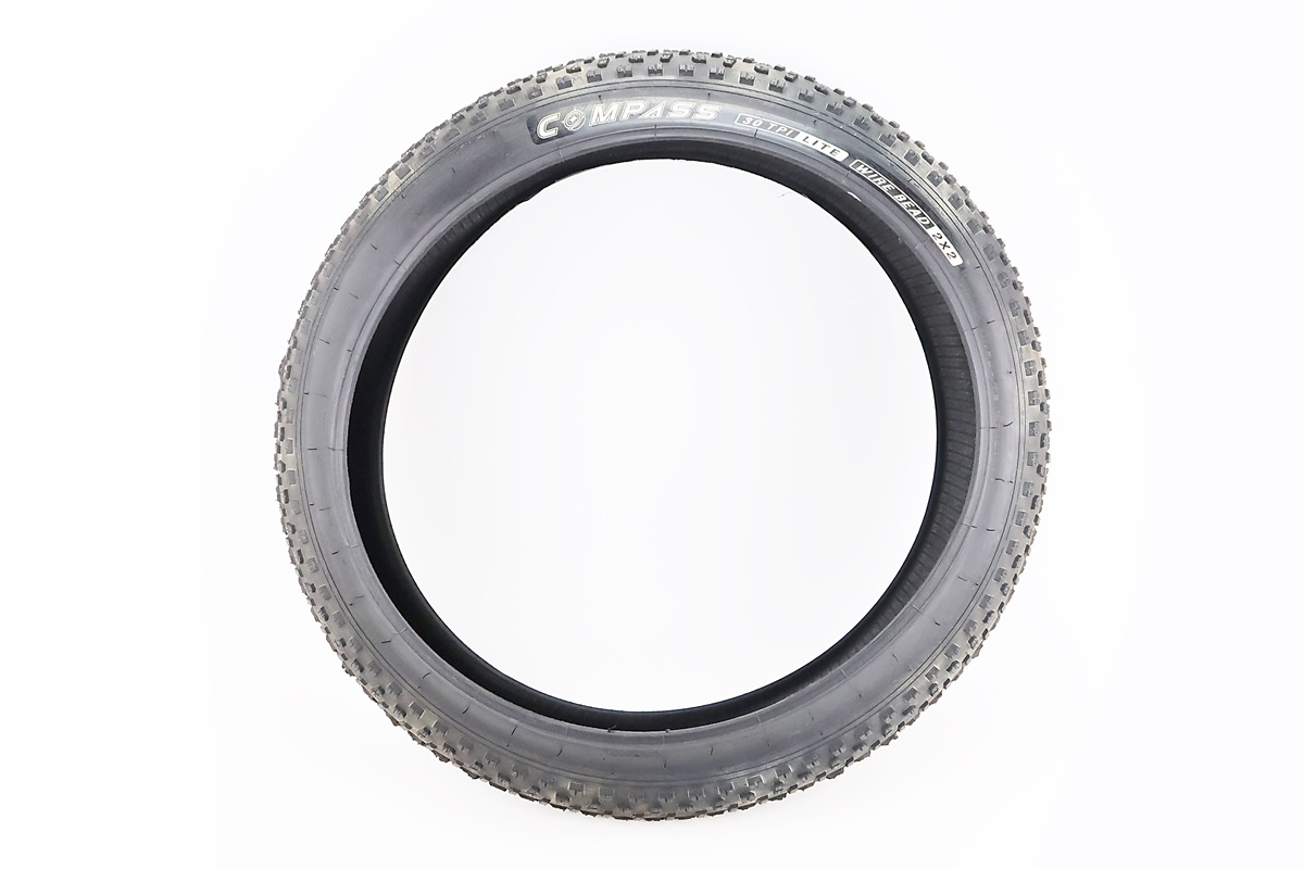 Шина 24"x4,00 шипованная 30TPI COMPASS для FAT BIKE — изображение 5