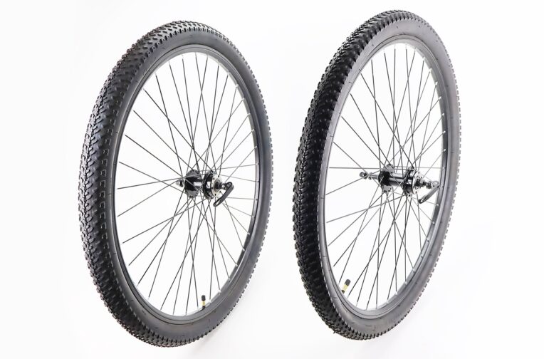 Колеса 29″ переднє+заднє, з шинами KENDA, Disk-brake, обід алюм., втулка 14Gx36H, під вільнобіг, кріпл. ексцентрик