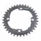 Зірка передня MTB Narrow Wide 36Т (BCD:104мм), алюмінієва, чорна