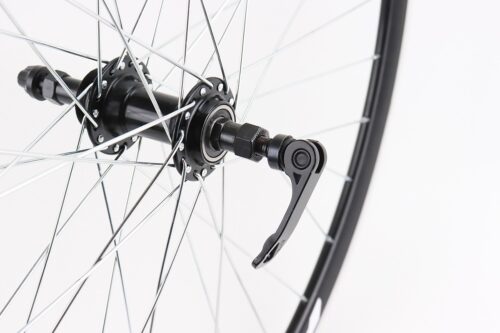 Колесо 29" заднее V-brake, обод и втулка 14Gx36H алюминиевые, пром-подшипники 6200 2RS, под вольнобег, крепл. эксцентрик, RACE29 — изображение 4