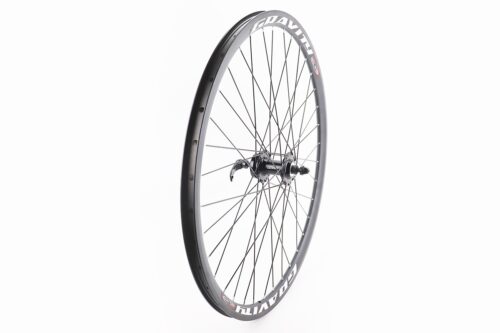 Колесо 27,5" переднее Disk-brake, обод "капля" и втулка 14Gx36H алюминиевые NECO MS31F, крепл. эксцентрик, "GRAVITY"