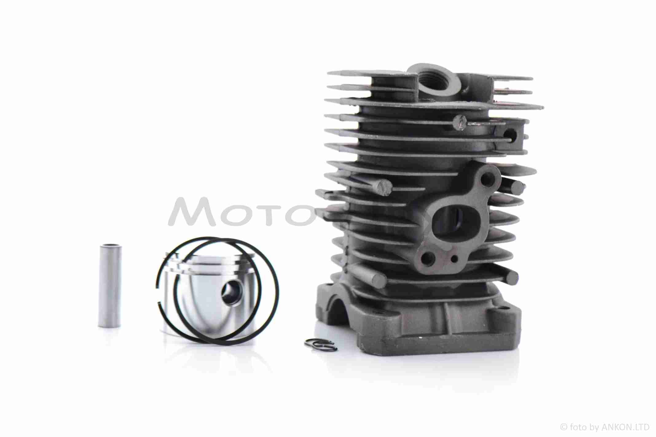 Поршневая группа (ЦПГ) пилы Partner 350 черная