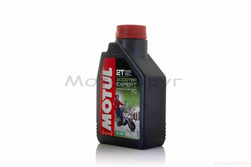 Олія моторна  2T, 1л  напівсинтетика  "MOTUL"  (SCOOTER EXPERT)  ФРАНЦІЯ - Зображення 2