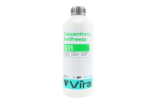 Жидкость охлаждающая концентрат -35°C 1:1 "АНТИФРИЗ G11", зеленая 1.5kg