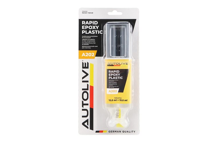 Клей двокомпонентний для пластикових деталей “EPOXY-PLASTIC”, 30g