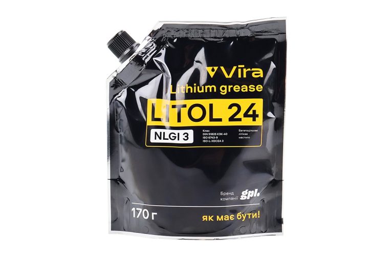 Мастило багатофункціональне “ЛІТОЛ-24 NLGI-3”, 170g Дой-Пак