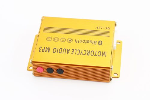 АУДІО-блок (Bluetooth, МРЗ-USB / SD, FM-радіо, пультДУ, сигналізація) + колонки 2шт (чорні) - Зображення 2