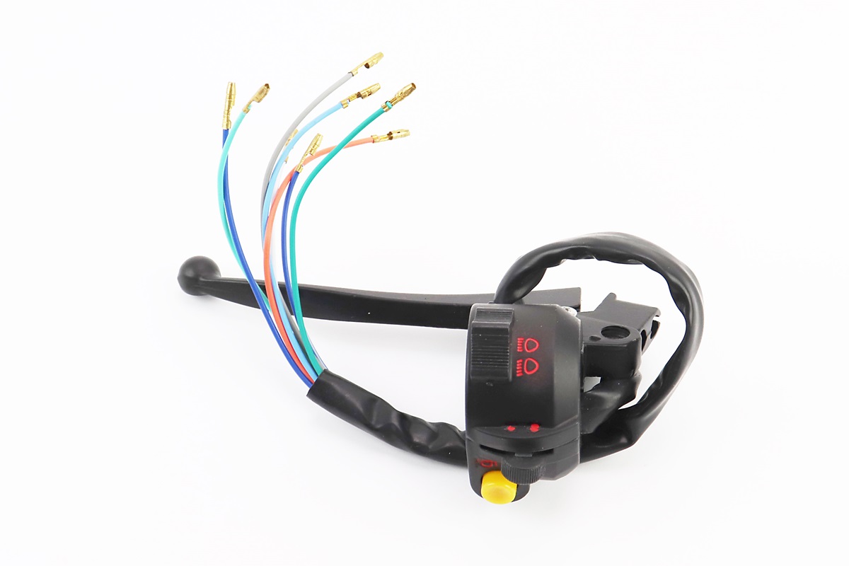 Блок кнопок на руле левый с рычагом (под зеркала М10) ALPHA (без фишки)