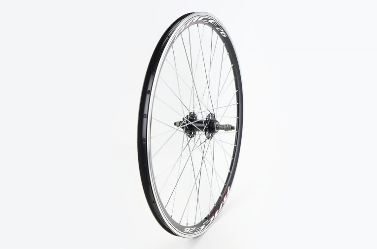 Колесо 26″ заднее Disk-brake, обод алюминиевый, втулка 14Gx36H, под вольнобег, крепл. гайка, “RECE26”