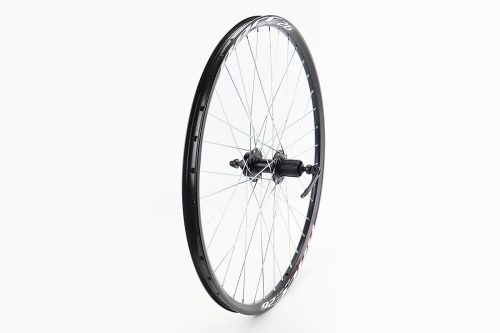 Колесо 26" заднее Disk-brake, обод "капля" и втулка 14Gx36H алюминиевые, под кассету 8-9зв, крепл. эксцентрик, "RECE26" — изображение 2