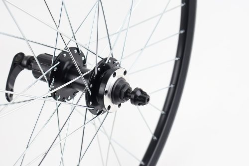Колесо 26" заднее Disk-brake, обод "капля" и втулка 14Gx36H алюминиевые, под кассету 8-9зв, крепл. эксцентрик, "RECE26" — изображение 3