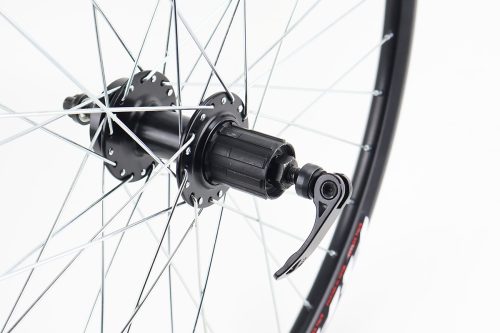 Колесо 26" заднее Disk-brake, обод "капля" и втулка 14Gx36H алюминиевые, под кассету 8-9зв, крепл. эксцентрик, "RECE26" — изображение 4
