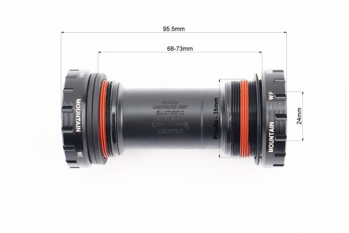 Каретка "Hollowtech II" MTB 68-73мм, под интегрированную ось 24мм, BB-MT501 — изображение 2