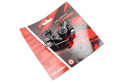 Тормозной суппорт передний (F160/R140мм), чёрный DSC-710