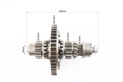 Диференціал у зборі Z-47, Z-15x16, Z-11, Z-16 JR-Q12E (120-1), з блокуванням, без шпонки - Зображення 3