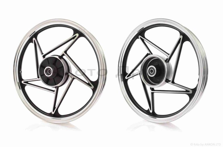 Диск колеса задній  18″-1.85  ZS125/150  литий