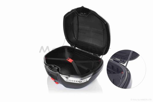Кофр  #898/1  59*45.5*32.5, 85L поліпропіленовий, переносний, діодний габарит+стоп-сигнал  "LIPAI" - Зображення 3