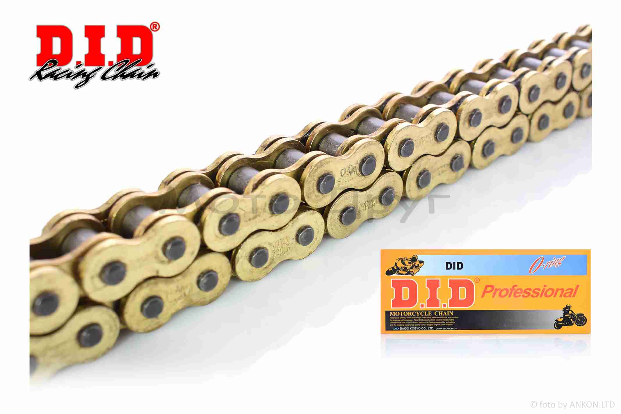 Цепь трансмиссии 530HV-110L сальниковая GOLD "DID"