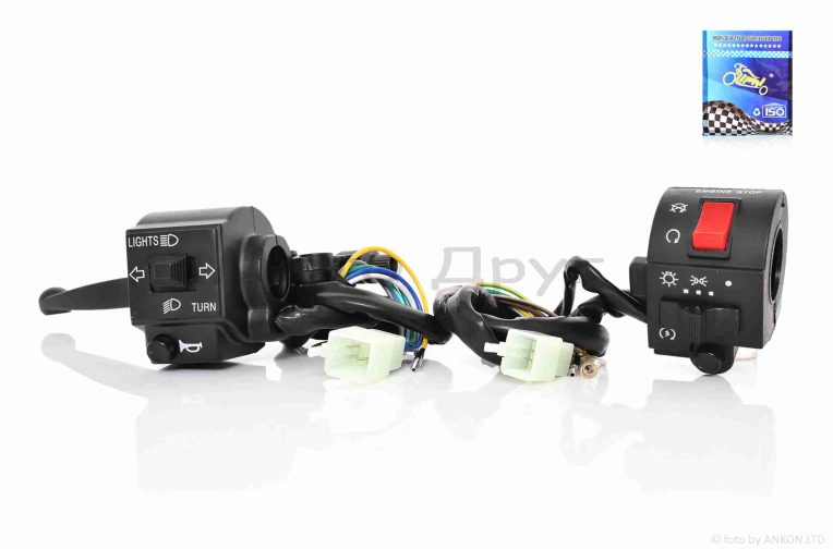 Блок кнопок руля CB125/150, CG125/150 пара “LIPAI”