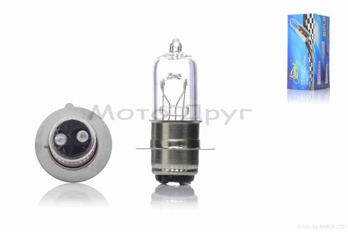 Лампа фари  P15D-25-1  12V35/35W  1 вус, біла  "LIPAI"