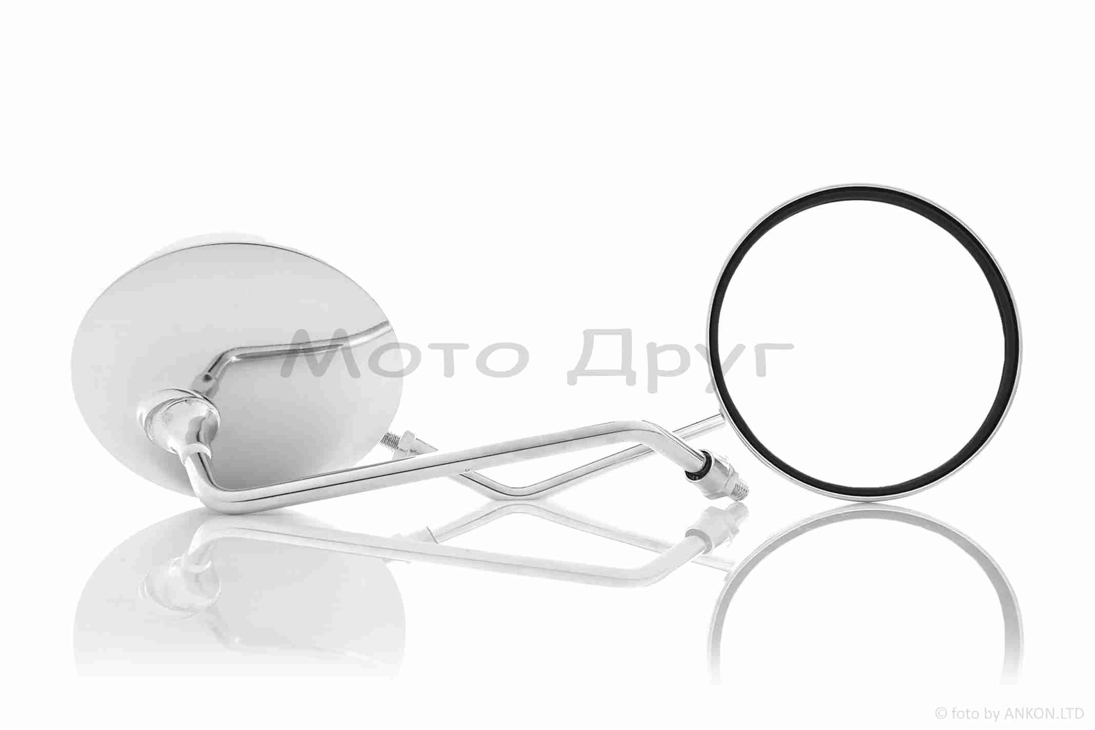 Дзеркала Yamaha M8 R+R VINO M8 круглі, хром