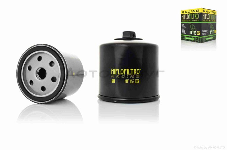 Фильтр масляный мото  HF153RC  D76/H72  “HIFLO”  ТАЙЛАНД