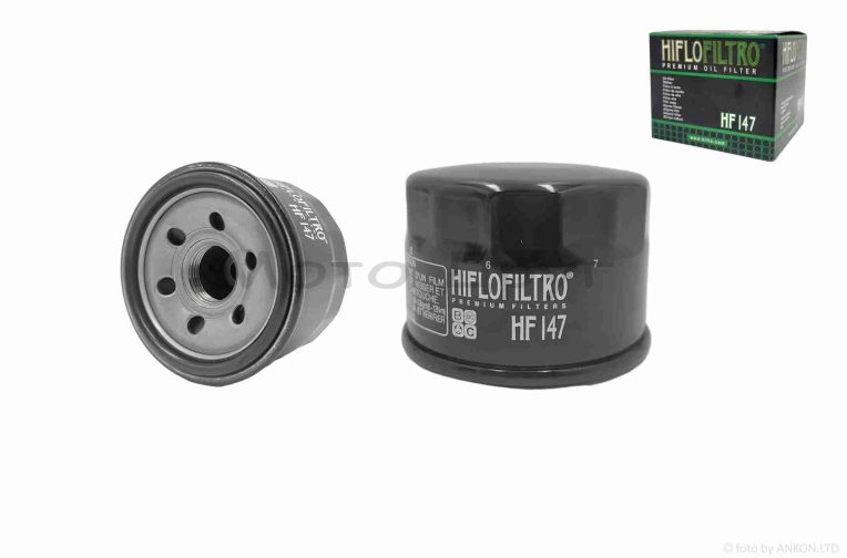Фильтр масляный мото  HF147  D68/H52  “HIFLO”  ТАЙЛАНД