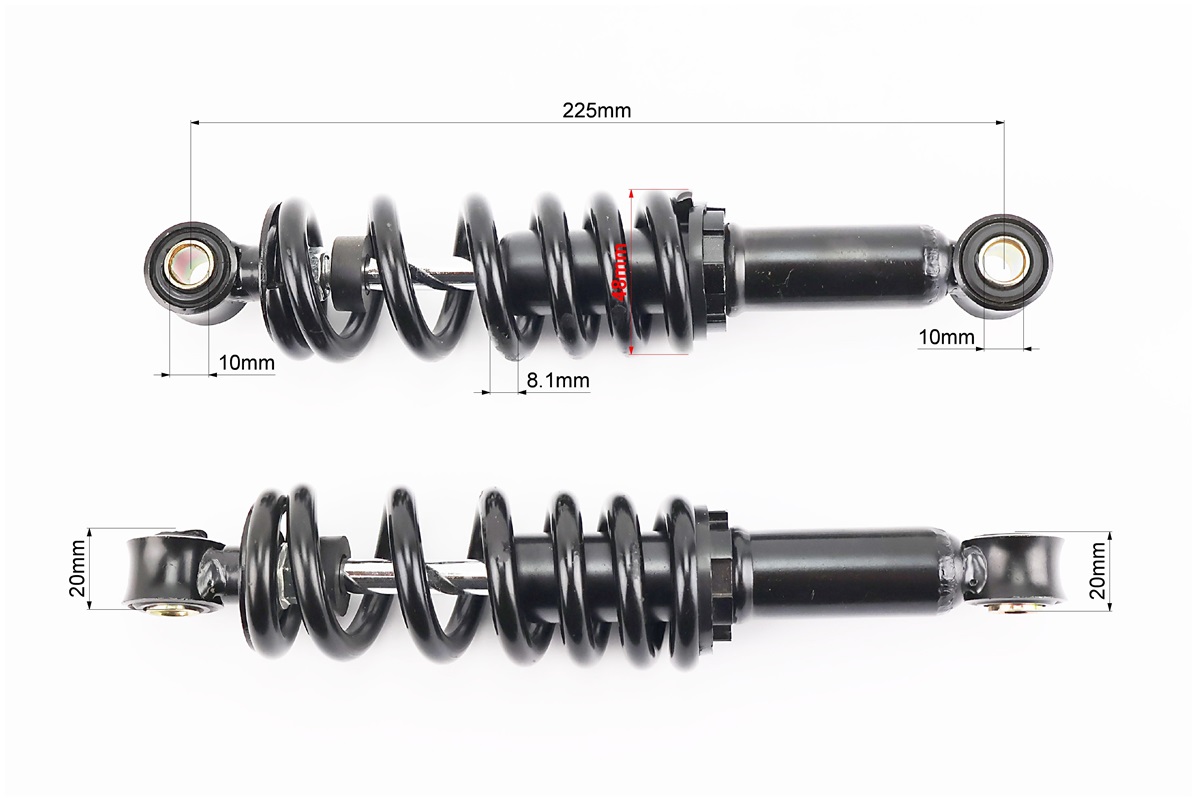 Амортизатор задній Л+П к-кт TR-4 - Зображення 2