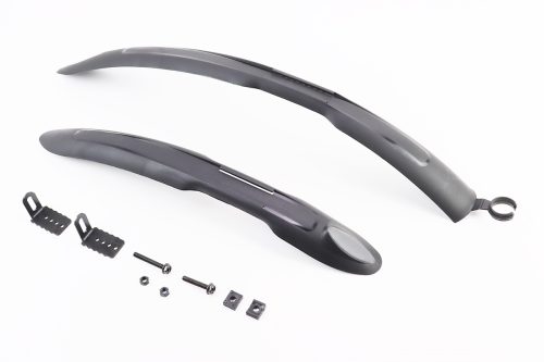 Крылья пластмассовые 26" MTB длинные, чёрные HN26A/HN26B