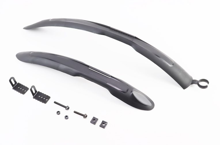 Крылья пластмассовые 26″ MTB длинные, чёрные HN26A/HN26B