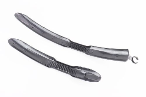 Крылья пластмассовые 26" MTB длинные, чёрные HN26A/HN26B — изображение 2