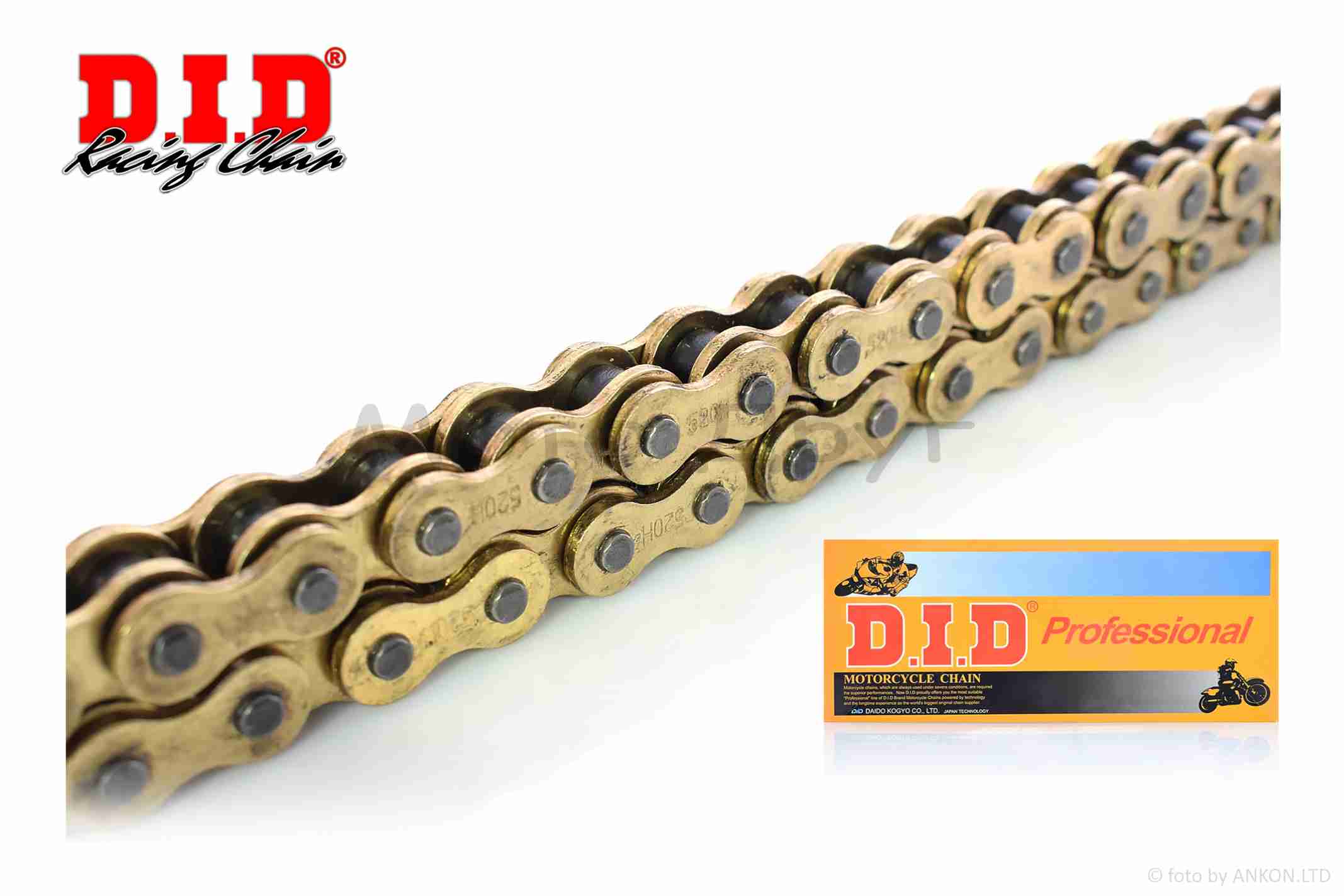 Цепь трансмиссии 520H-120L GOLD "DID"