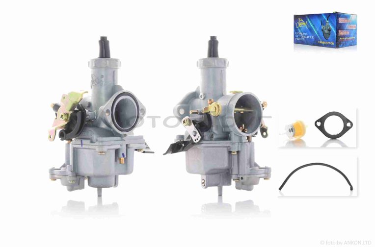 Карбюратор  PZ30  подсос ручной слева (трещетка), ускорительный насос справа  #PRO  “LIPAI”