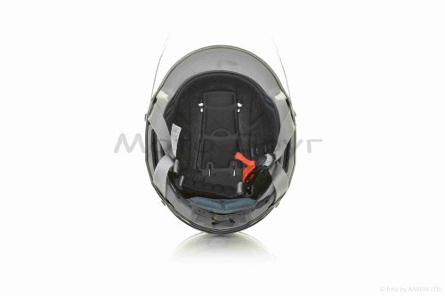 Шолом каска  "DAVID"  (#D316, чорний матовий, S-M, ABS) - Зображення 4
