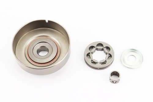 Тарелка сцепления + звезда 3/8-7 MS-170/171/180/181/190T/191T/210/211/230/250 + подшипник+стопор+шайба — изображение 2