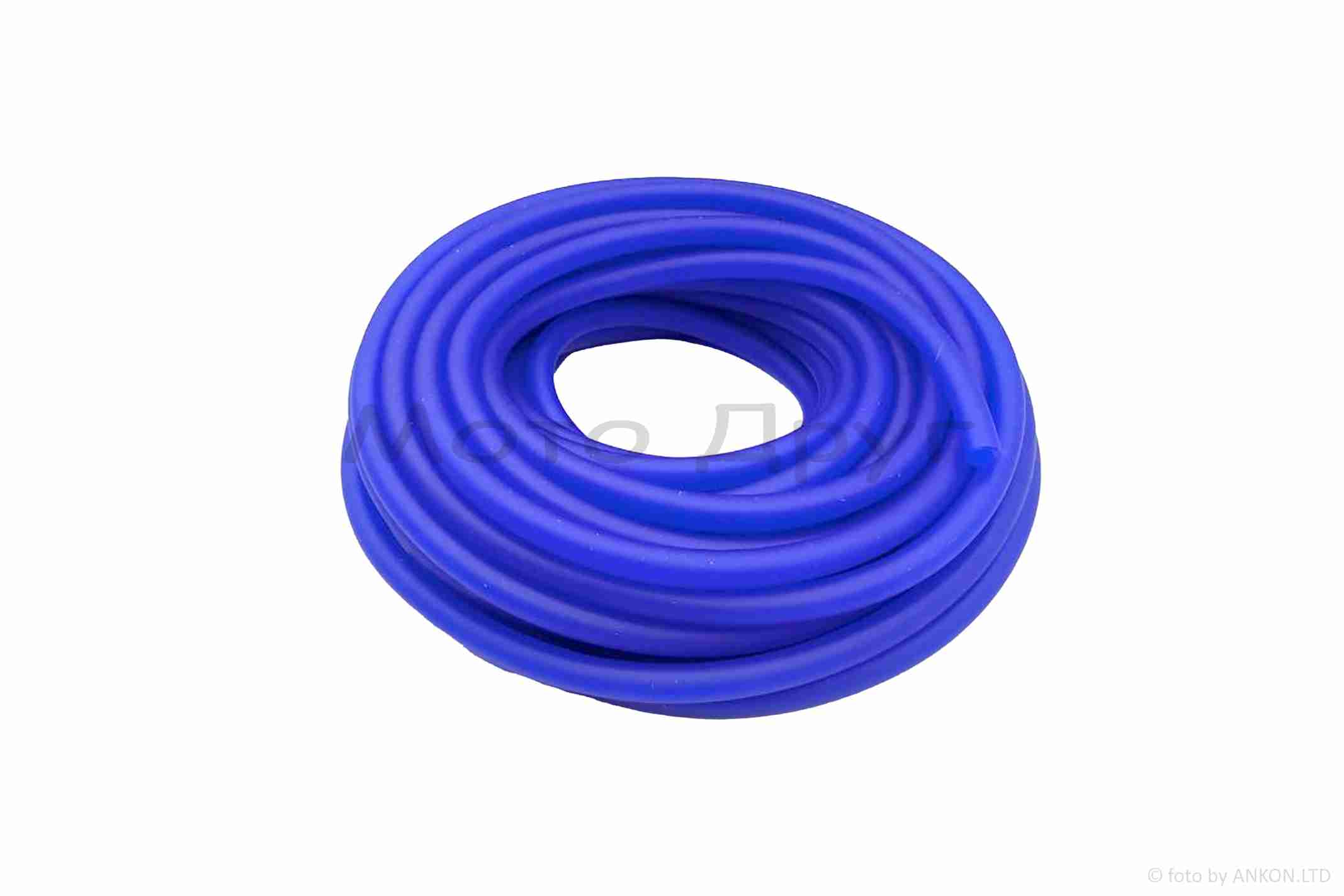 Шланг топливный 6mm, 10 метров, силиконовый (синий)