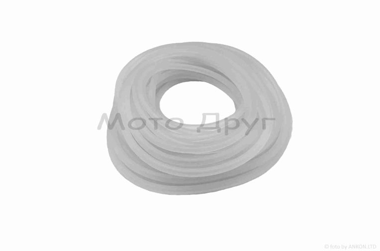 Паливний шланг 4mm, 10 метрів, силікон (прозорий)