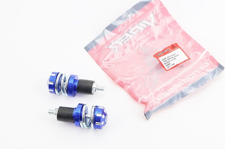 Заглушка керма – відбійник, к-кт 2шт малі, СИНІЙ JW1225