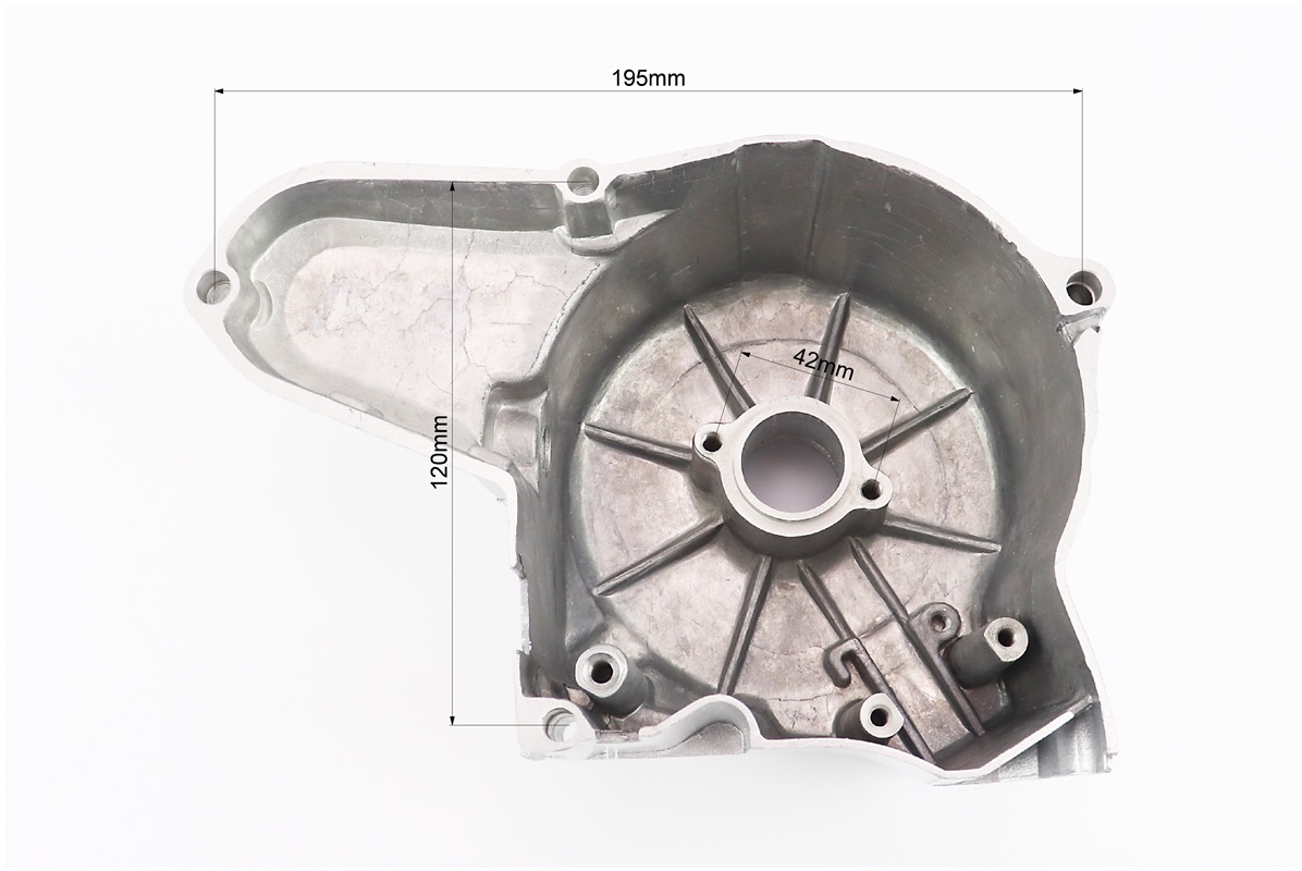 Кришка двигуна ліва (для статора магнето на 6 котушок) - Зображення 4