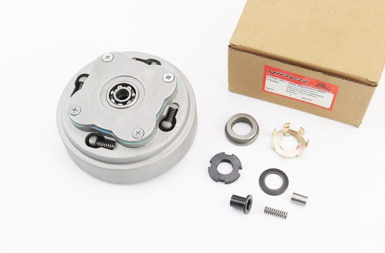 Зчеплення дводискове у зборі (кошик) Delta 70/110cc “механіка” + 9 деталей