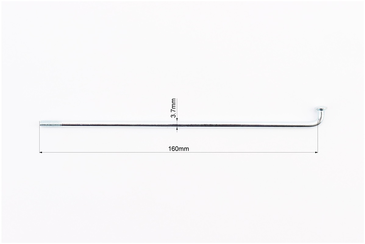 V200R Спица заднего колеса L=160мм, D=3,7мм, к-кт 36шт — изображение 2